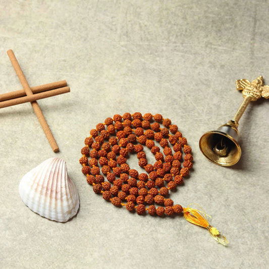 5 Mukhi Rudraksh mala
